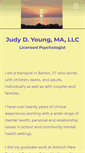 Mobile Screenshot of judydyoung.com